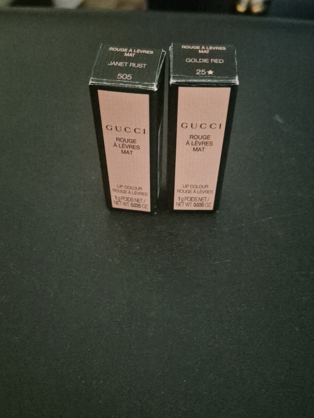 Gucci Rouge À Lèvres Matte Lipstick — Goldie Red